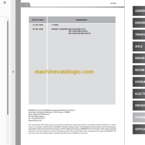 Manitou MLT 420 H ST5 S1 Repair Manual