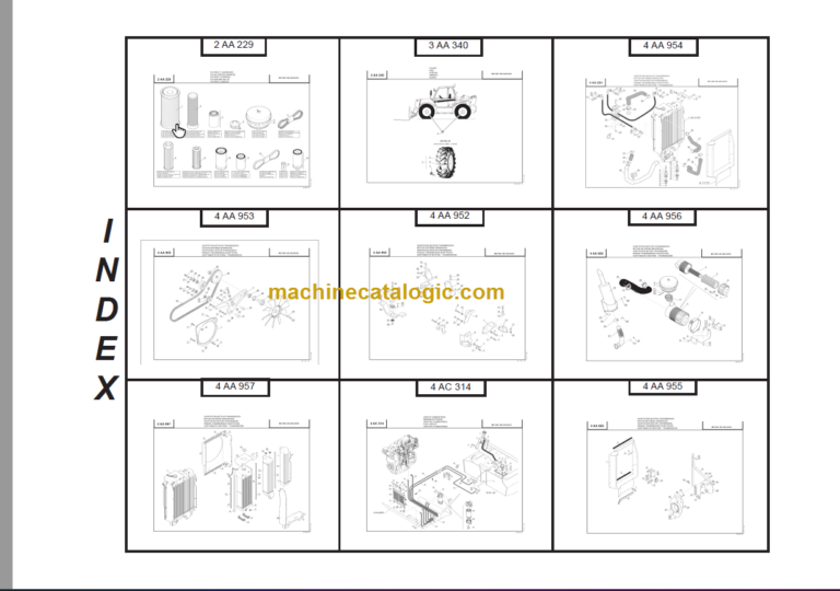 Manitou MLT 845 S4 E3 PARTS MANUAL