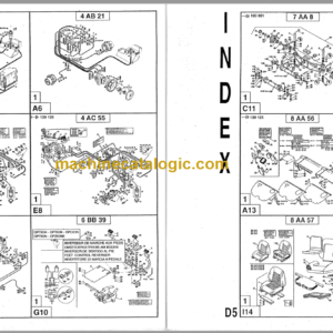 MANITOU MSI 20D BUGGIE PARTS CATALOGUE