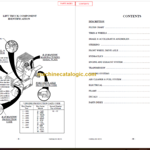 MANITOU S402TC-D PARTS MANUAL