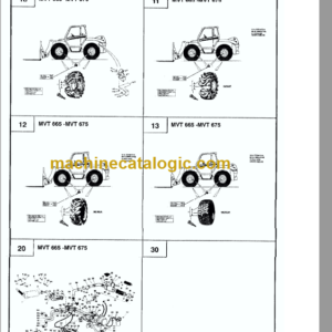 Manitou MVT 930T PARTS CATALOGUE