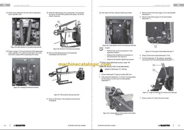 Manitou MLT 737 Service Manual