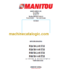 MANITOU M26 30-2 H ST3B OPERATOR’S MANUAL