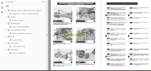 MANITOU M26-M50 MC30-MC79 Series 3-E2 Repair Manual6