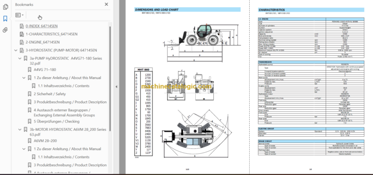 MHT 950 LT-E3 REPAIR MANUAL
