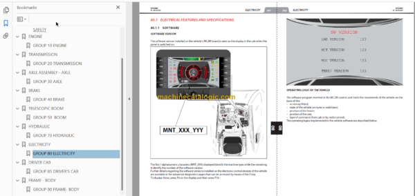 Manitou MRT 1640 EASY 55P 360 ST4 S2 REPAIR MANUAL