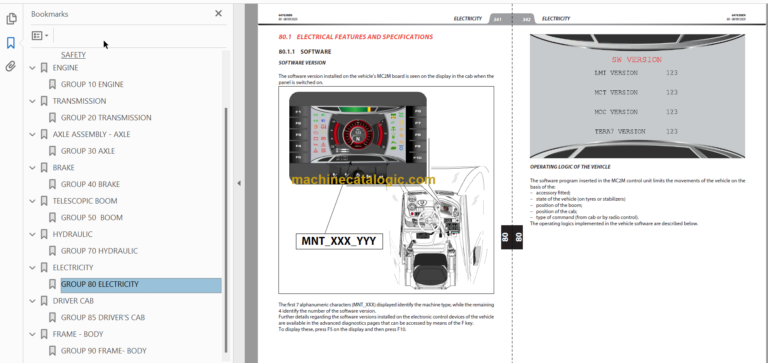 Manitou MRT 1640 EASY 55P 360 ST4 S2 REPAIR MANUAL