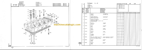 MANITOU MSI 20D - MSI 20D BUGGIE PARTS CATALOGUE