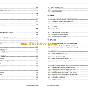 Manitou MLT 741 140 V PLUS D ST5 S1 Service Manual