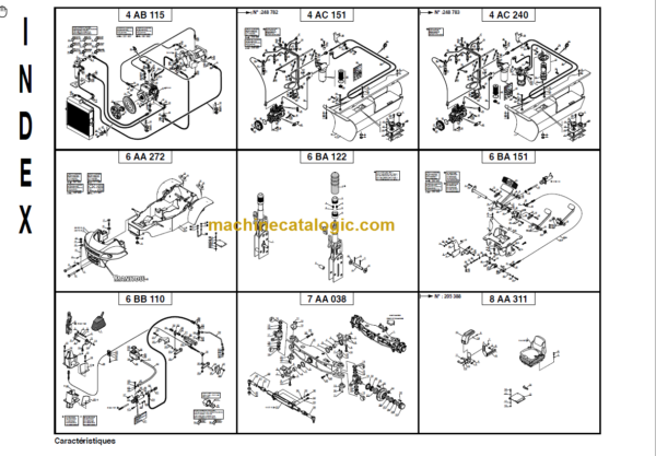 MANITOU MI 70H PARTS CATALOGUE