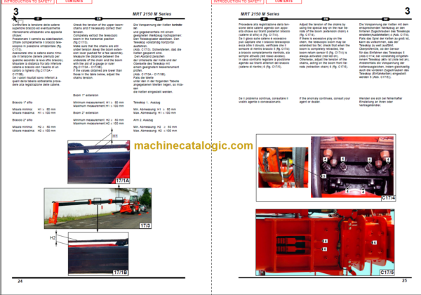 Manitou MRT 2150 M SERIES E-2 SERVICE MANUAL