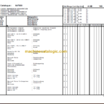 MANITOU MH25-4 Turbo S2-E3 PARTS MANUAL