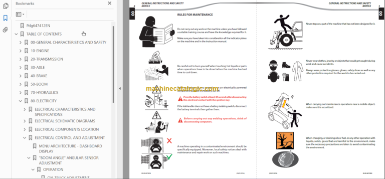 Manitou MLT 732 100D ST3B S1 Repair Manual