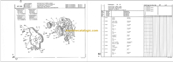 MANITOU MSI 25D - MSI 25D BUGGIE PARTS CATALOGUE