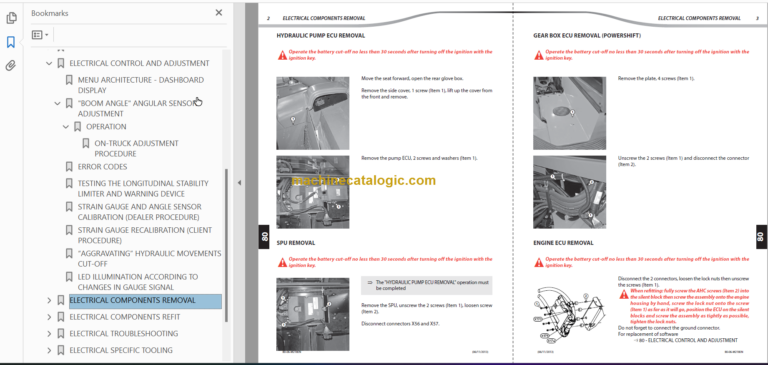 Manitou MLT 732 100D ST3B S1 Repair Manual