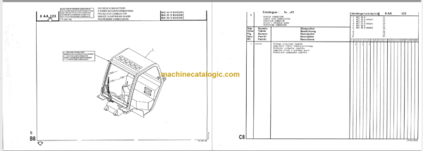 MANITOU MSI 25D - MSI 25D BUGGIE PARTS CATALOGUE