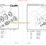 MANITOU S404TC-D PARTS MANUAL