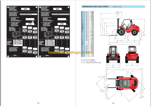 MANITOU M26 30-4+H ST3B OPERATOR’S MANUAL