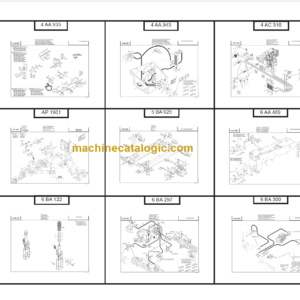 Manitou MLT 735-120 LSU S6-E3 PARTS MANUALS