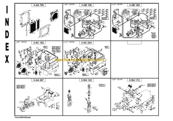 MANITOU MSI 50H S1-E2 PARTS MANUAL