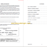 MANITOU 5500 Series Parts Manual