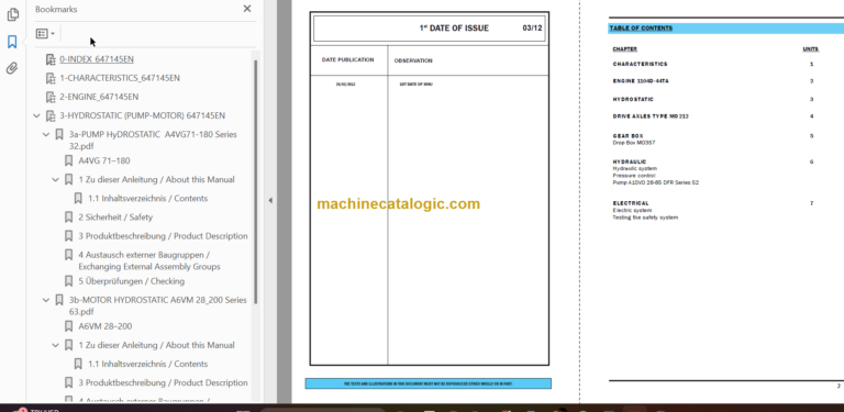 MHT-X 860 LT-E3 REPAIR MANUAL