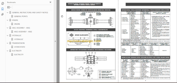 MANITOU MSI 50 H Serie 1-E2 REPAIR MANUAL