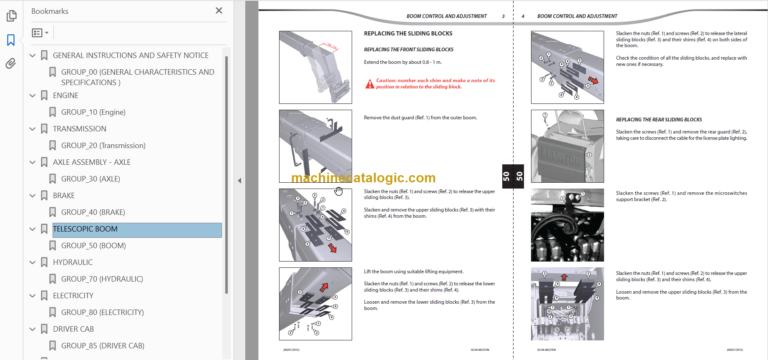 Manitou MLT 960 H140 ST3B Repair Manual