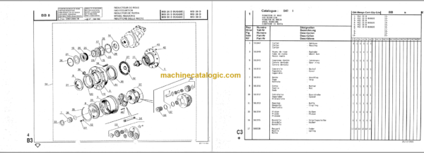 MANITOU MSI 30D - MSI 30D BUGGIE PARTS CATALOGUE