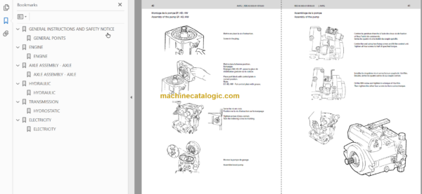 MANITOU MSI 50 H Serie 1-E2 REPAIR MANUAL