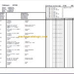 Manitou MLT 735-120 LSU S6-E3 PARTS MANUALS