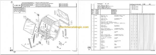 MANITOU MSI 30D - MSI 30D BUGGIE PARTS CATALOGUE