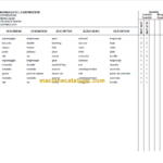 Manitou MVT 1340 L COMFORT LINE PARTS MANUAL