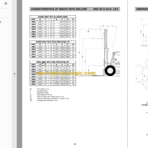 MANITOU MSI 40 H Serie 1-E2 REPAIR MANUAL