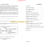 MANITOU 4700 Series Parts Manual