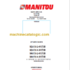 MANITOU M40 50-4+H ST3B OPERATOR’S MANUAL