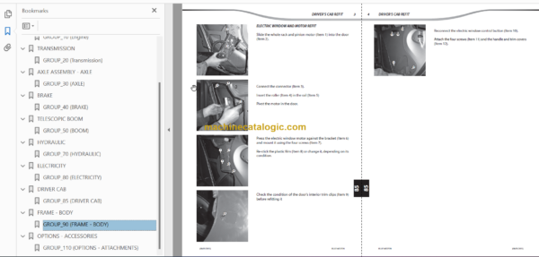 Manitou MLT 960 Repair Manual