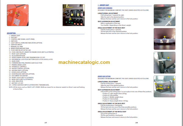 MANITOU M40 50-4+H ST3B OPERATOR’S MANUAL