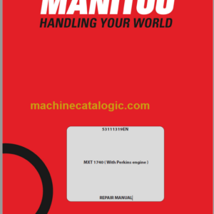 Manitou MXT 1740 Perkins engine Repair Manual