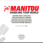 Manitou MLT 732 100D ST3BS1 PARTS CATALOGUE