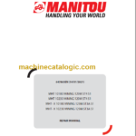 MHT- X 10180 MINING 129M ST3A S1 REPAIR MANUAL
