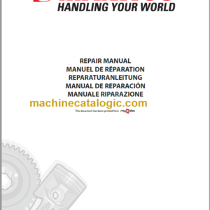 MANITOU ME318 REPAIR MANUAL