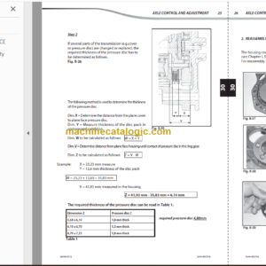 MANITOU ME318 REPAIR MANUAL