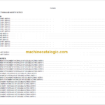 MANITOU M26-2 PARTS CATALOGUE