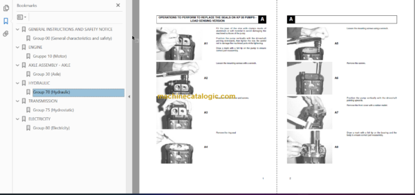 Manitou MLT 742 LSU HLT Series 2-E2 Repair Manual M125EN