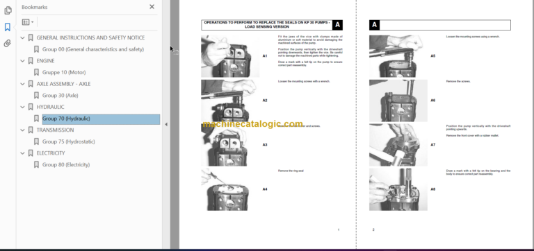 Manitou MLT 742 LSU HLT Series 2-E2 Repair Manual M125EN