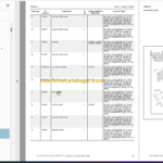 Manitou MLT 634 TURBO SB E2 PARTS CATALOGUE