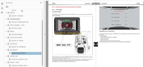 Manitou MRT 1840 EASY 55P 360 ST4 S2 REPAIR MANUAL