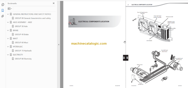 MANITOU ME318 REPAIR MANUAL