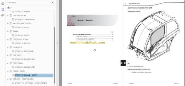 Manitou MLT-X 960 H140 ST3A Repair Manual